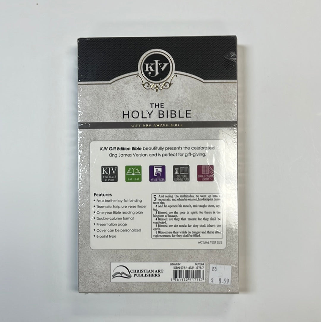 KJV GIFT & AWARD BIBLE BURGUNDY