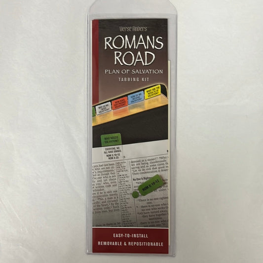 VERSE FINDERS ROMANS ROAD TABS-3264