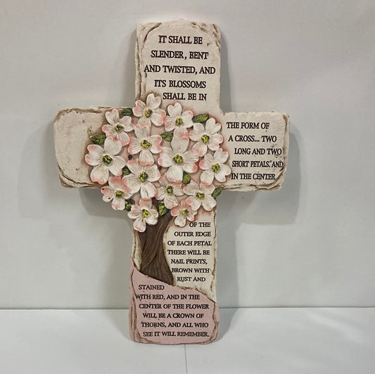 LEGEND OF DOGWOOD WALL CROSS-2971