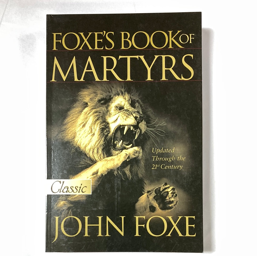 FOXE'S BOOK OF MARTYRS-8751