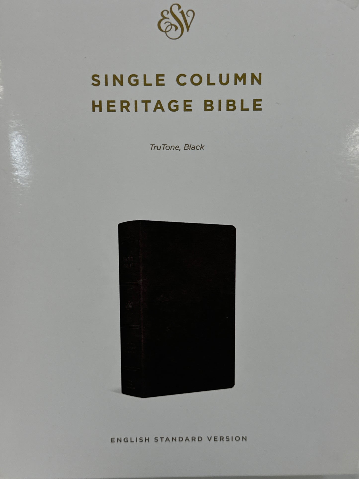 SINGLE COLUMN HERITAGE BIBLE BLACK-1969