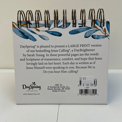 JESUS CALLING LG PR DAYBRIGHTNR-3505