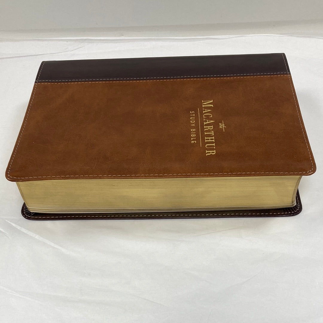 NKJV MCARTHUR STUDY BIBLE BROWN-3085