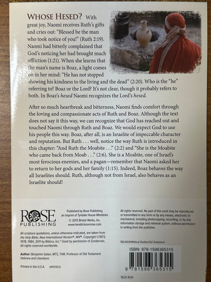 RUTH PAMPHLET-5315