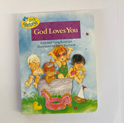 GOD LOVES YOU LITTLE BLESSINGS