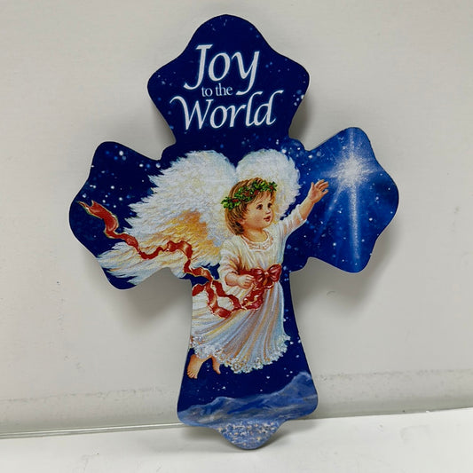 ANGEL JOY TO THE WORLD CROSS-4598