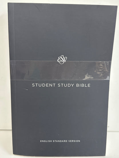ESV STUDENT STUDY BIBLE GRAY SOFTCOVER-5879