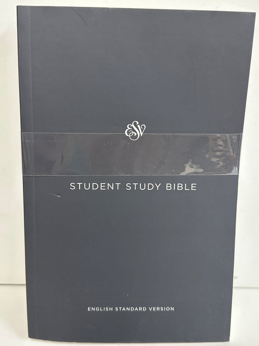 ESV STUDENT STUDY BIBLE GRAY SOFTCOVER-5879