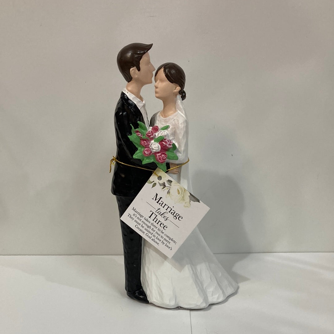 BRIDE & GROOM FIGURINE-9618