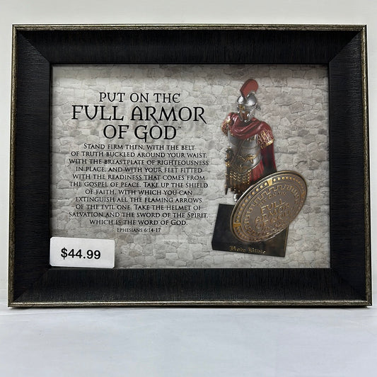 ARMOR OF GOD FR PLAQUE-1249