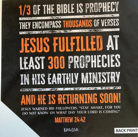 PROPHECY IS PROOF ADULT TEE 4X-4359