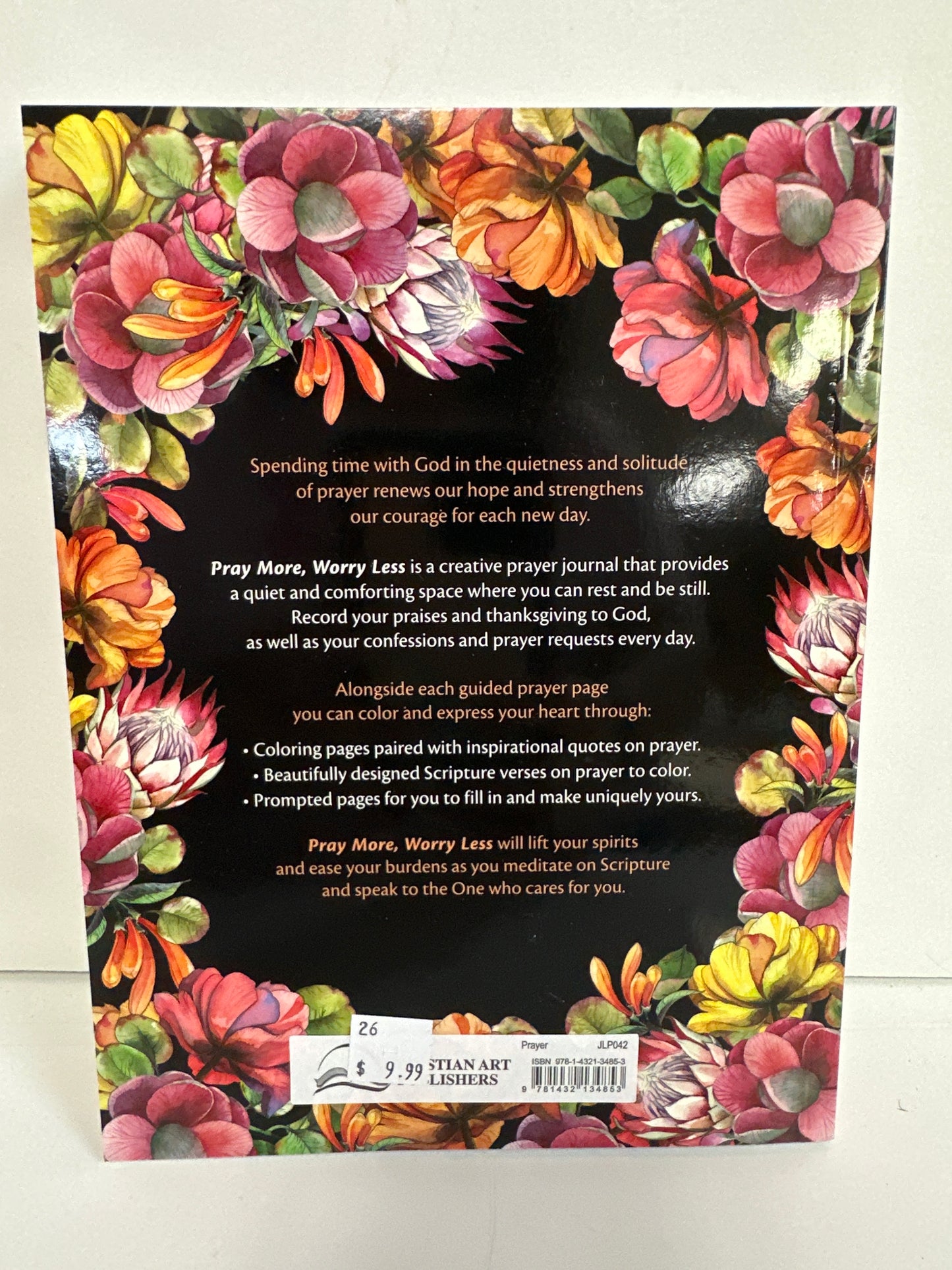 PRAY MORE WORRY LESS A COLORING PRAYER JOURNAL-4853