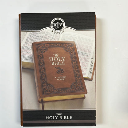 KJV GP FULL SIZE BIBLE TAN FLOR-2897