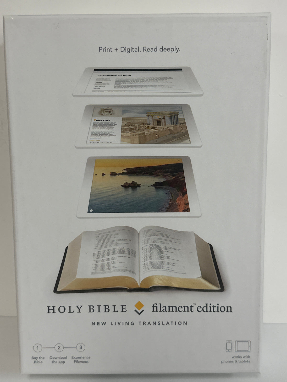 NLT FILAMENT BIBLE BLACK-3176