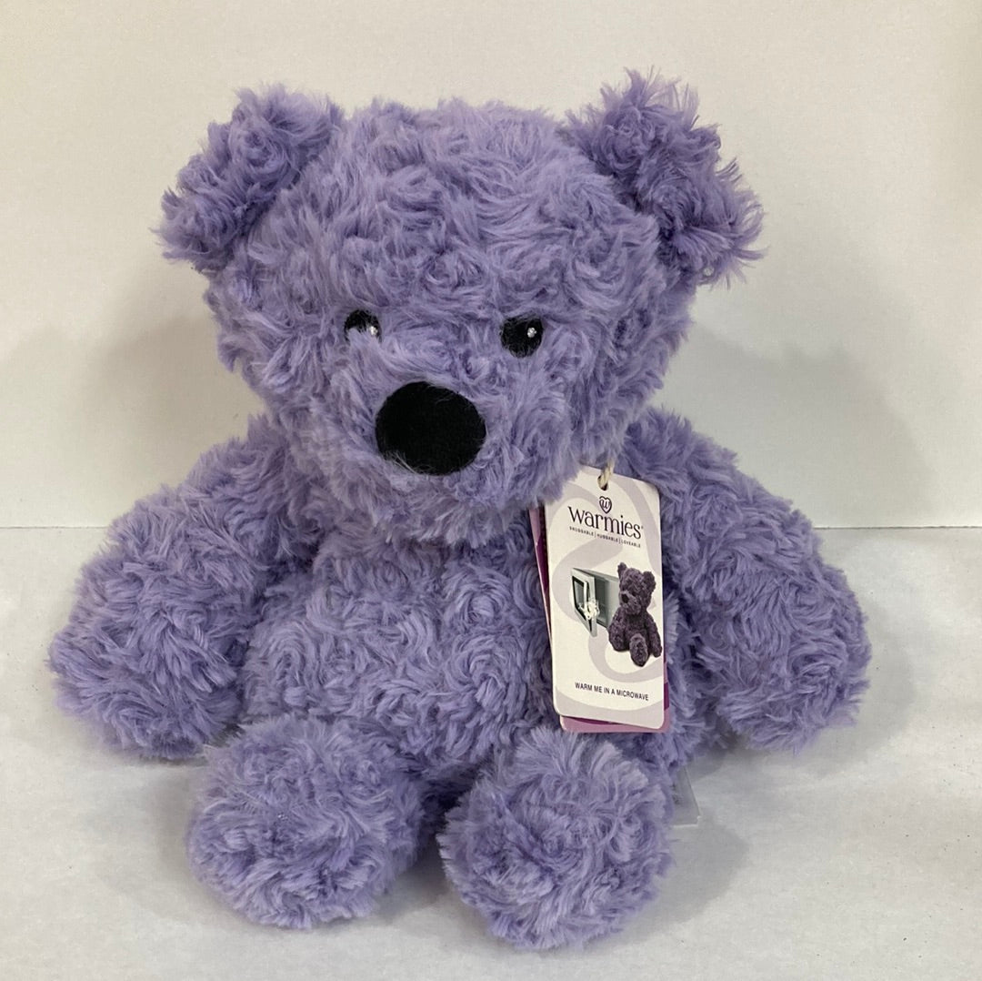 PURPLE CURLY BEAR WARMIES-4699