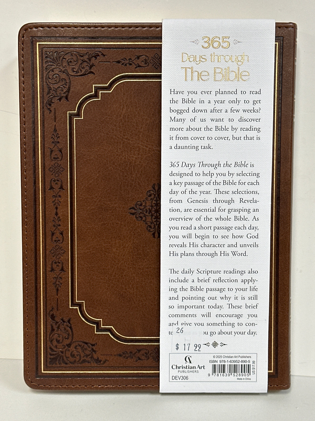 365 DAYS THROUGH THE BIBLE DEVOTIONAL-8905