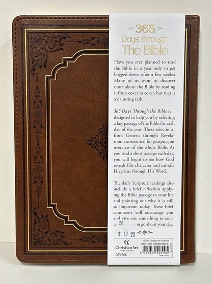 365 DAYS THROUGH THE BIBLE DEVOTIONAL-8905