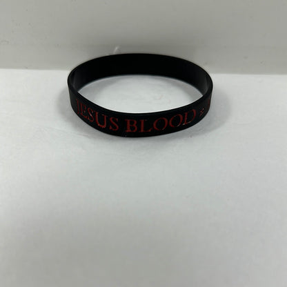 JESUS BLOOD SILICONE BRACELET-8835