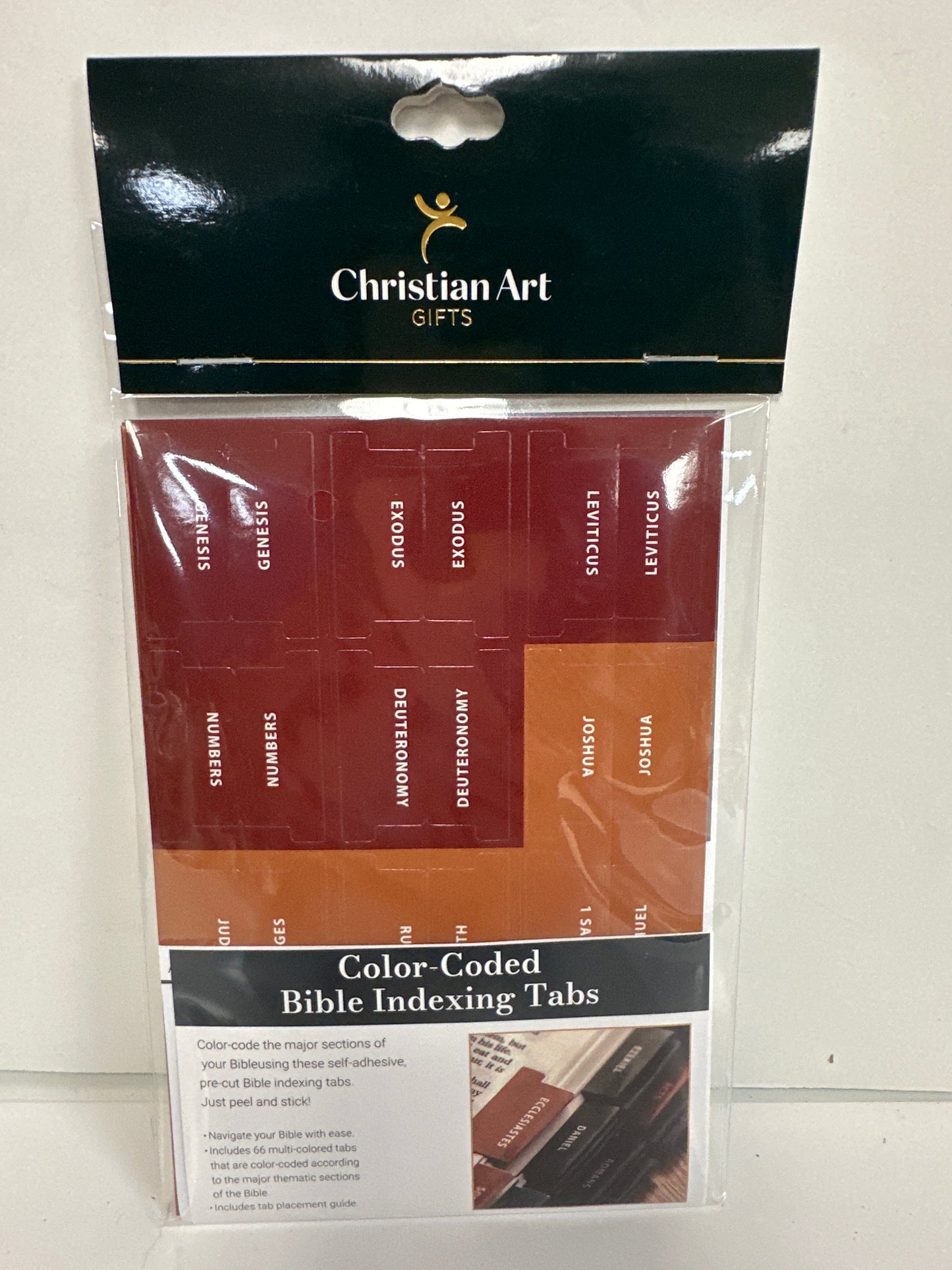 COLOR CODED BIBLE INDEXING TABS-3605