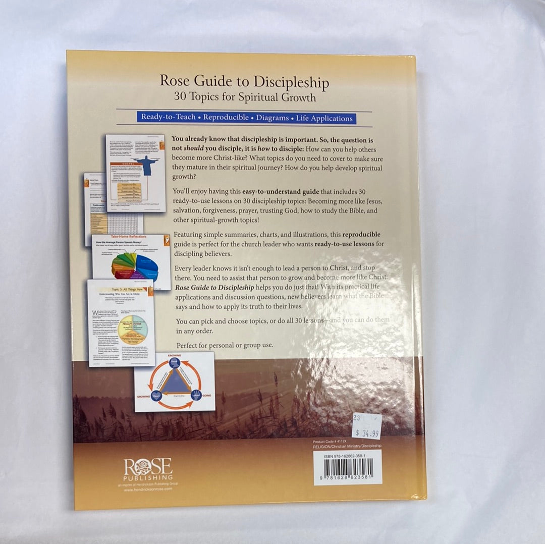 ROSE GUIDE TO DISCIPLESHIP-3581