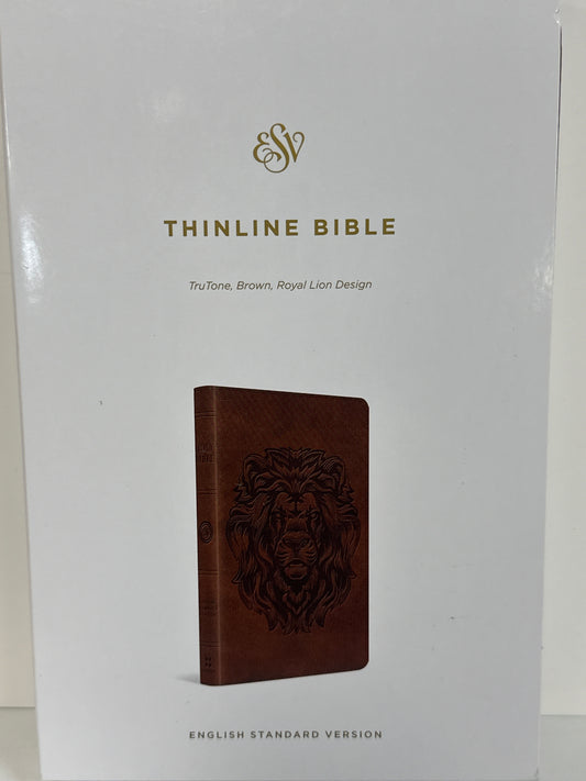 ESV T LINE BIBLE BRN ROYAL LION-1369