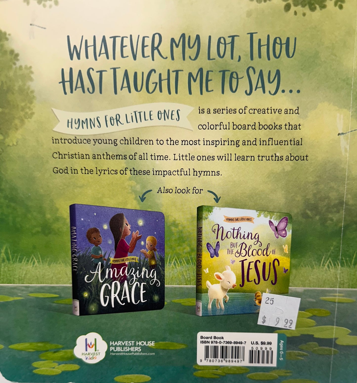IT IS WELL WITH MY SOUL HYMNS FOR LITTLE ONES-9497
