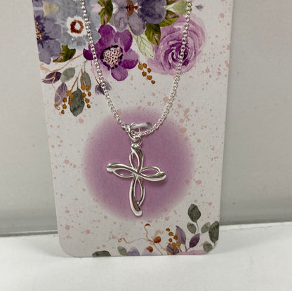 BLESS MOTHER OPEN RIBBON CRS NK-3297 : 18 IN