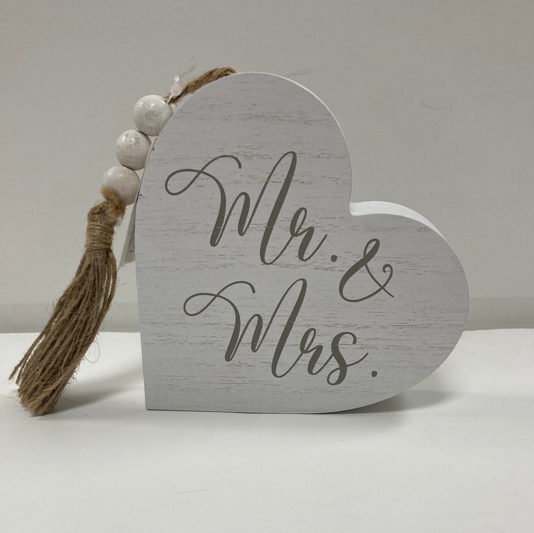 LOVE HEART SIGNS W/BLESS BEADS-6934