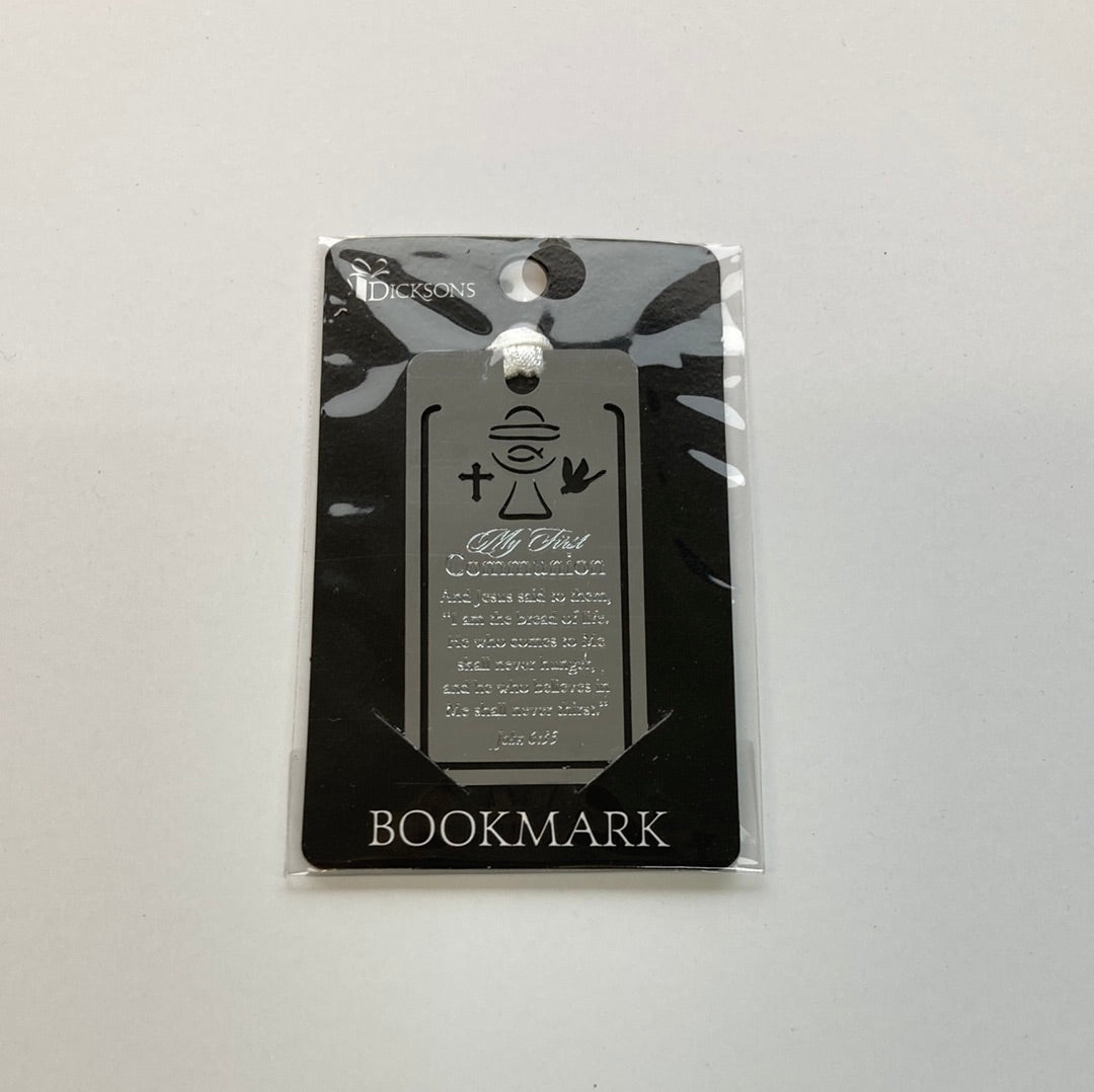 MY FIRST COMMUNION METAL BOOKMARK-7966