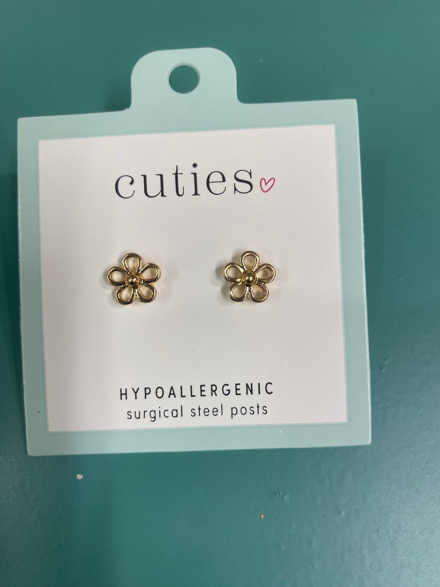 DELICATE OPEN GOLD EARRINGS-1922