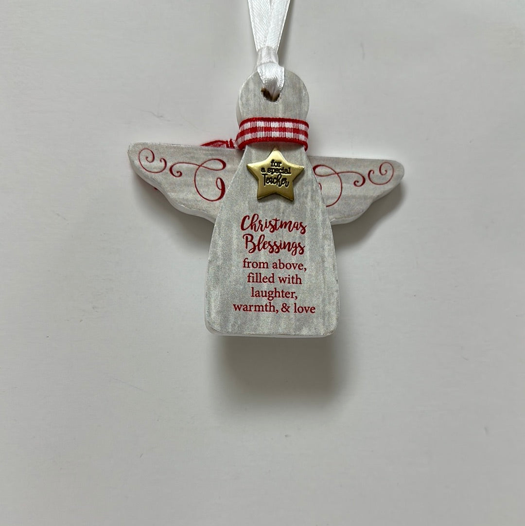 TEACHER CHRISTMAS BLESSING ORN-2837