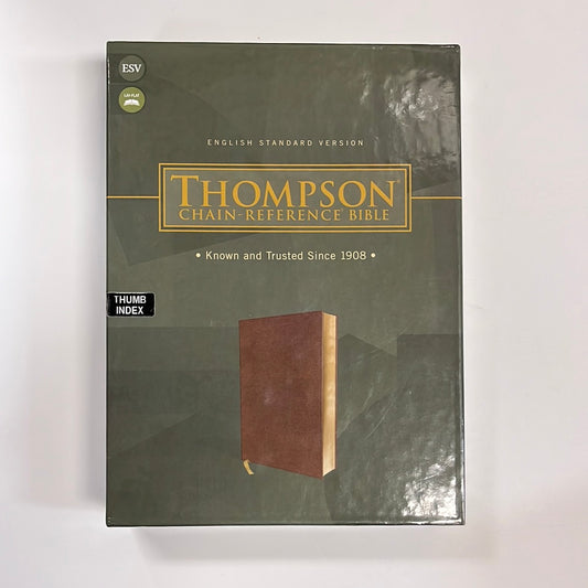 ESV THOMPSON CHAIN REF BIBLE BR-2019