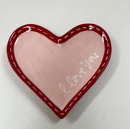 HEART LOVE YOU TRINKET TRAY-0953