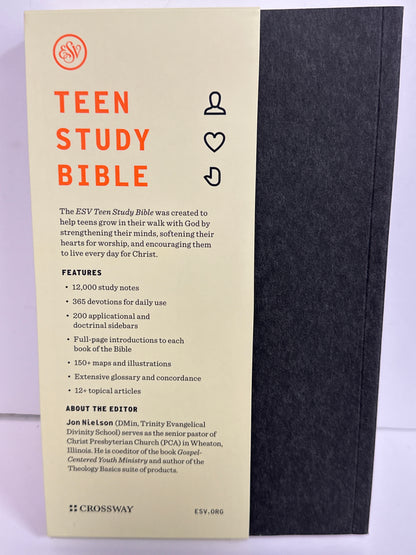 ESV TEEN STUDY BIBLE SOFTCOVER-8921