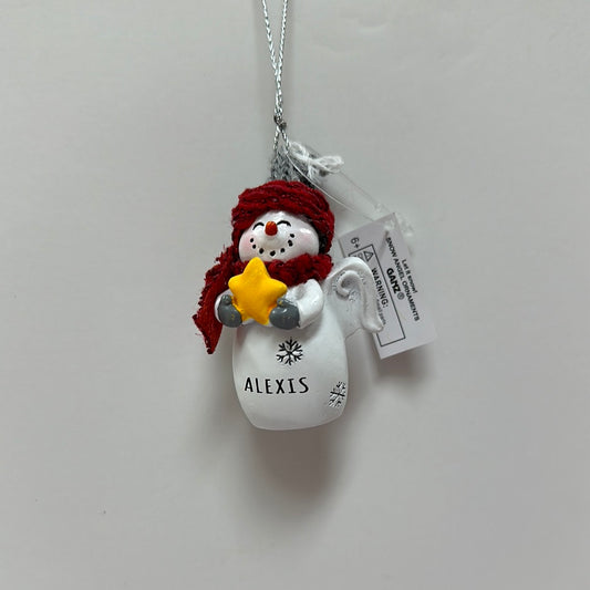 ALEXIS SNOW ANGEL ORNAMENT-5930