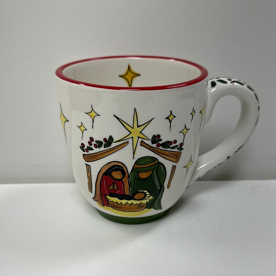 NATIVITY STAR MUG-0000