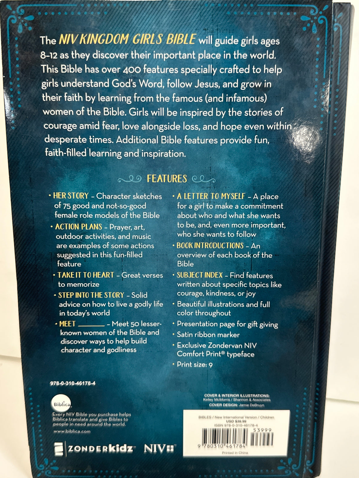NIV Kingdom Girls Bible
