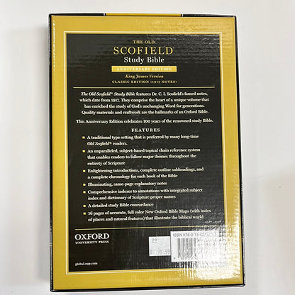 KJV OLD SCOFIELD STUDY BIBLE-4707