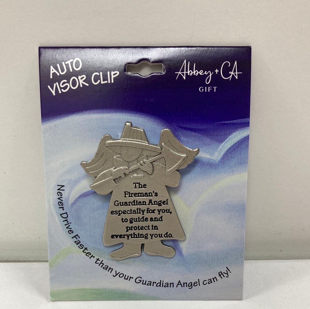 FIREMANS GUARD ANGEL VISOR CLIP-3345