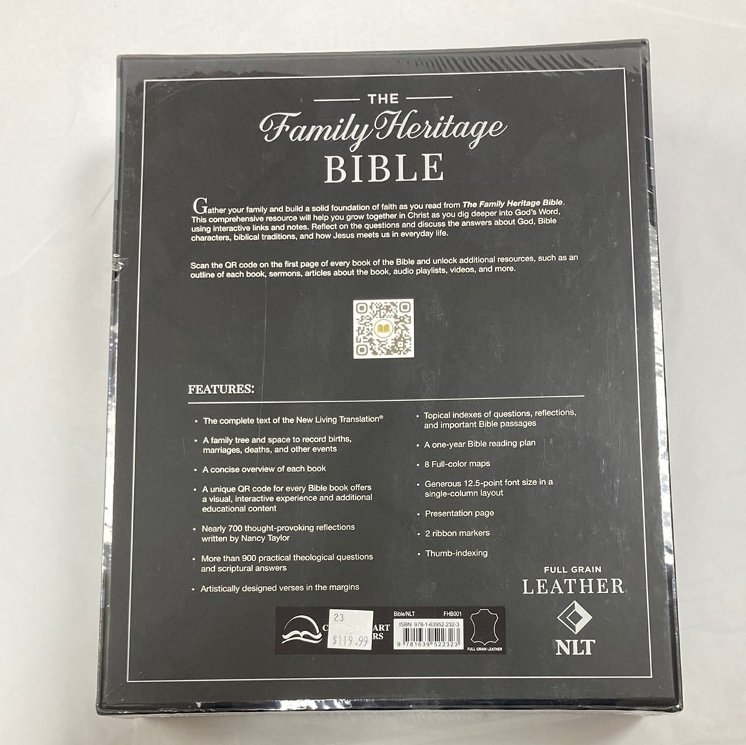 NLT, The Family Heritage Bible