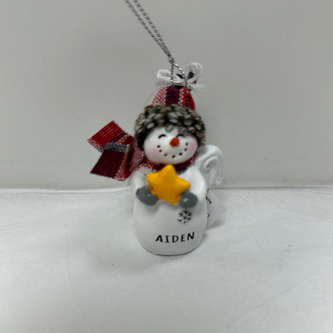 AIDEN SNOW ANGEL ORNAMENT-5466