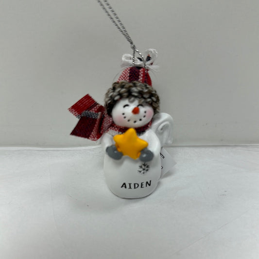 AIDEN SNOW ANGEL ORNAMENT-5466