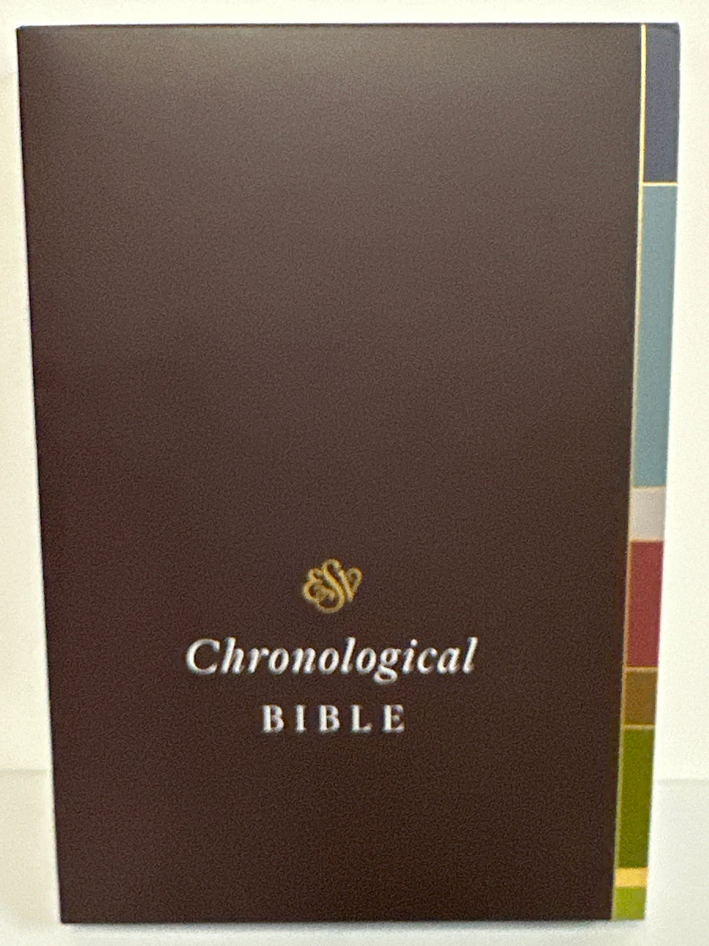 ESV CHRONOLOGICAL BIBLE BROWN-9515