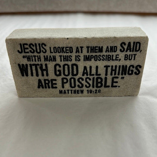 WITH GOD ALL THINGS SCRIPTURE BLOCK-6082