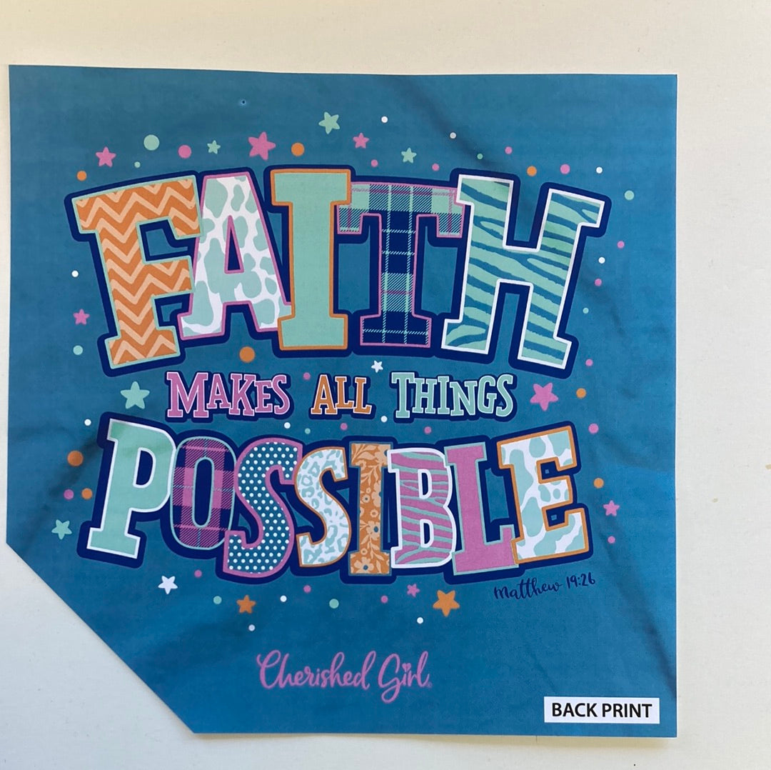 POSSIBLE CHER GIRL TEE MED-5349