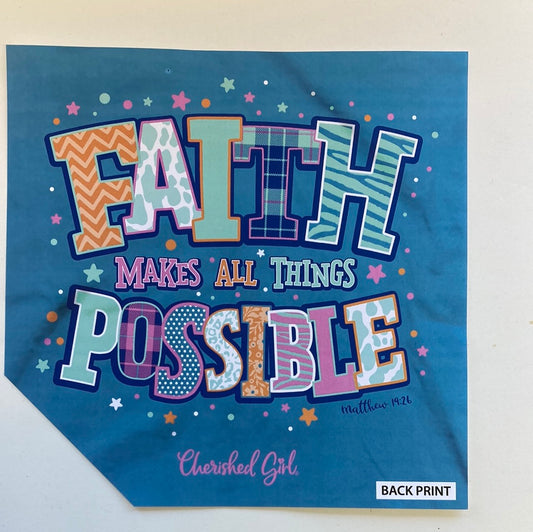 POSSIBLE CHER GIRL TEE MED-5349