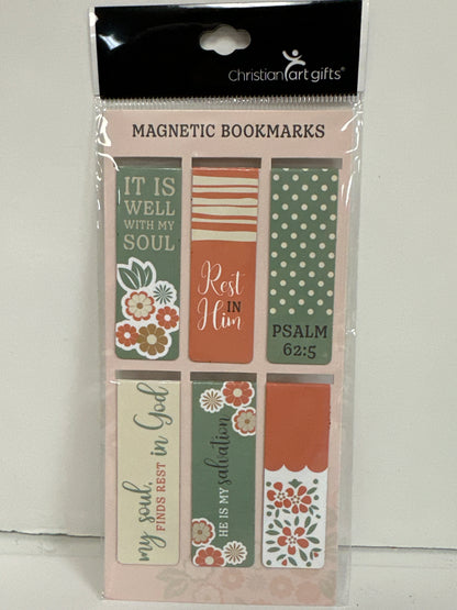 IT IS WELL MAGNETIC BOOKMARKS-6791
