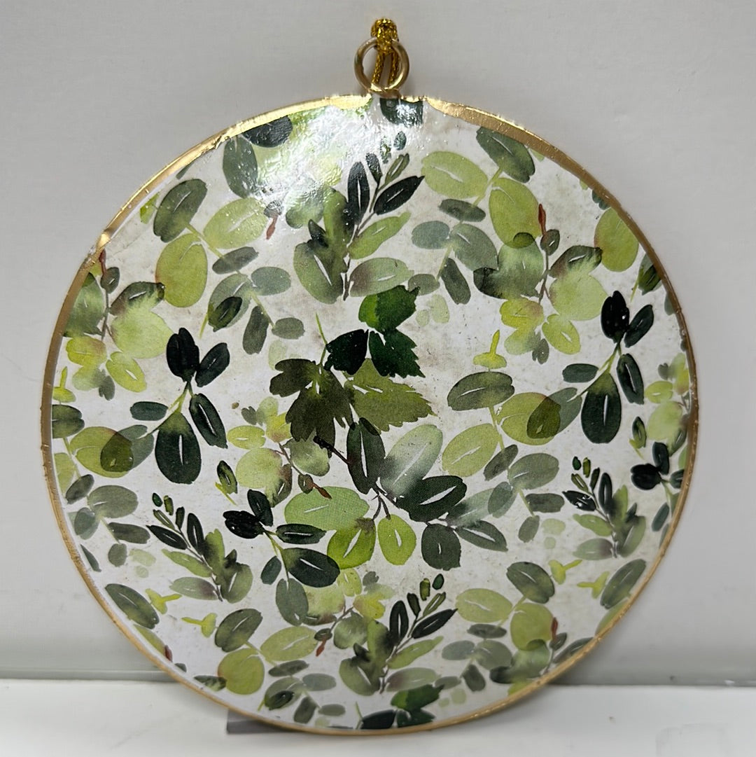 CARDINAL BOTANICAL DISC ORN-8039