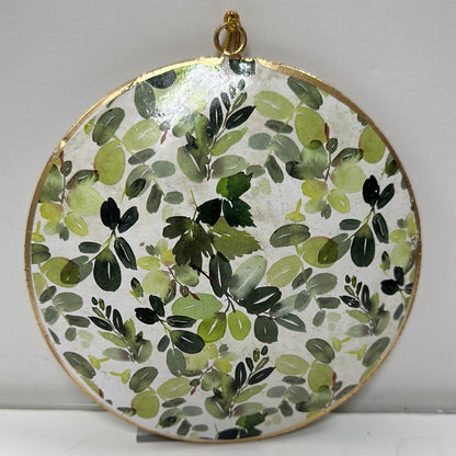 CARDINAL BOTANICAL DISC ORN-8039