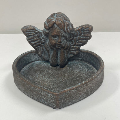 CHERUB TRINKET DISH-9055